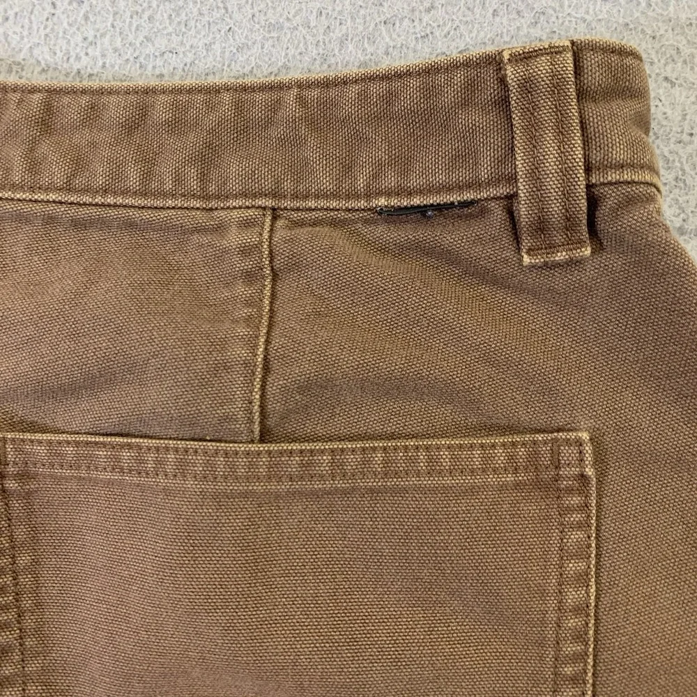 The North Face Canvas Pants Mens 36x29 Brown Relaxed Work Hike Outdoor‎ Gorpcore